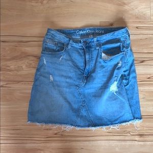 Calvin Klein Jean Skirt